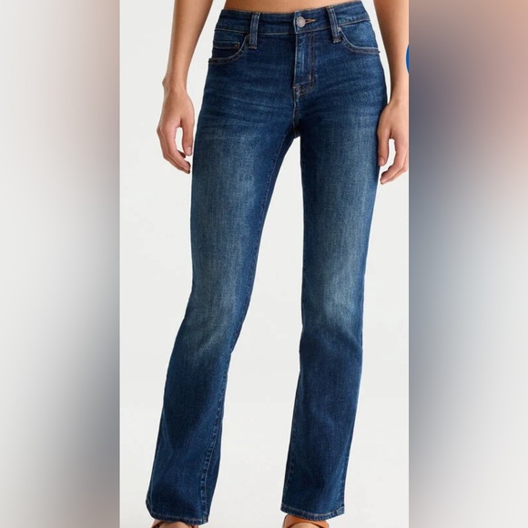 Aeropostale Mid Rise Boot Cut Blue Women’s Jeans Size 18 Reg Pre-owned - Picture 2 of 10